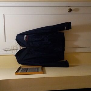 DeLong nylon hooded jacket, euc
